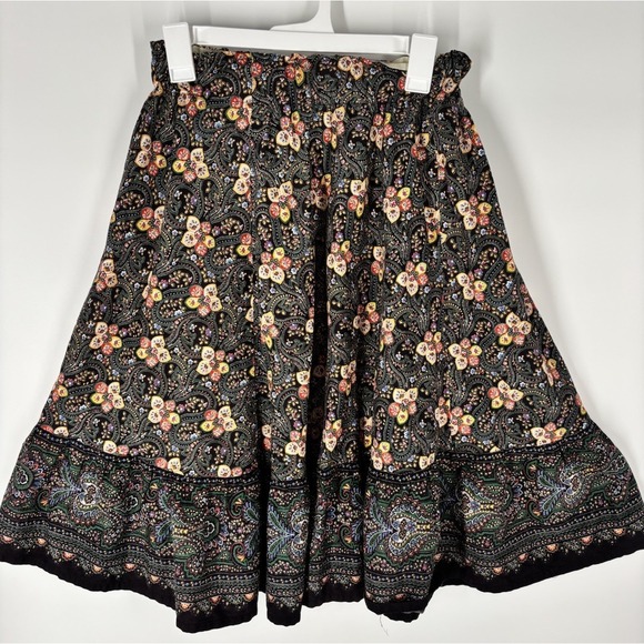 The Unbranded Brand Dresses & Skirts - Vintage Handmade Prairie Skirt 70s XS Ditsy Floral Cottagecore Romantic Boho